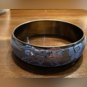 Vintage fabric bracelet